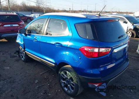 2018 Ford Ecosport Titanium from USA, damaged, VIN MAJ6P1WL8JC182680